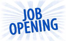 JOB OPENING